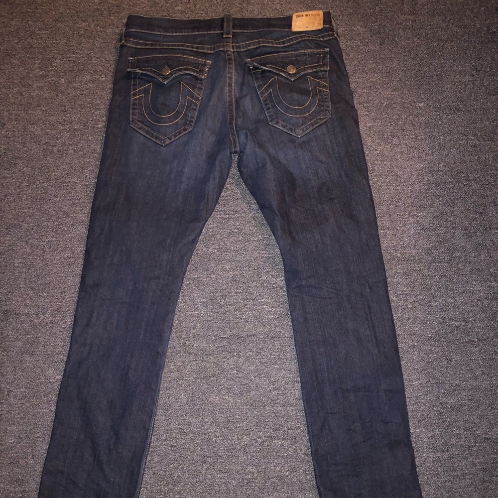 Men’s true religion jeans.